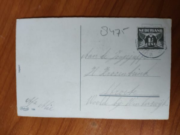 Ansichtkaart Gelukkig Nieuwjaar Rolkat 199 - Image 2