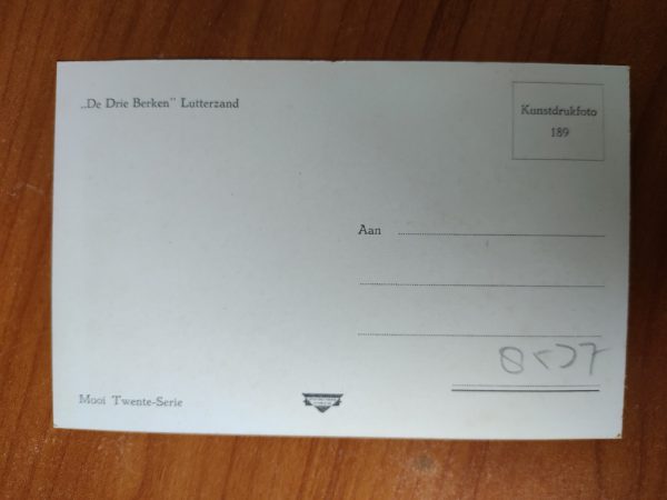 Ansichtkaart Lutterzand Drie Berken - Image 2