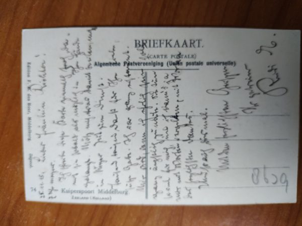 Ansichtkaart Middelburg Kuiperspoort - Image 2