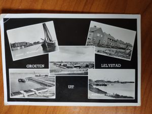 Ansichtkaart Lelystad Groeten uit