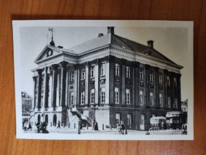 Ansichtkaart Groningen Stadhuis