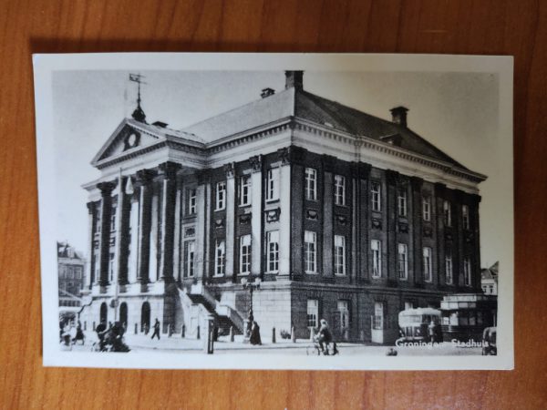 Ansichtkaart Groningen Stadhuis