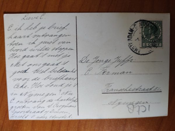 Postcard Lady Martin Browild - Image 2
