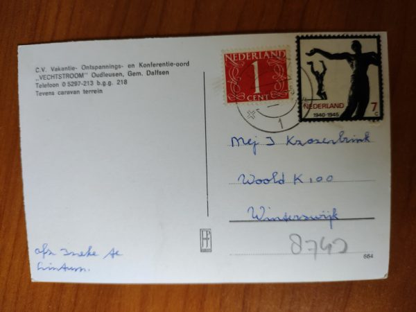 Ansichtkaart Dalfsen Vechtstroom - Image 2