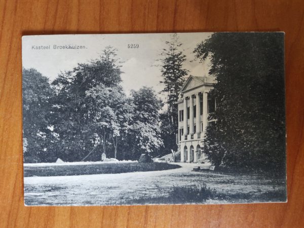 Ansichtkaart Leersum Kasteel Broekhuis