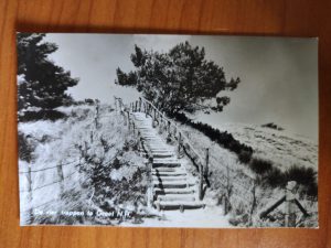Ansichtkaart Groet De vier trappen