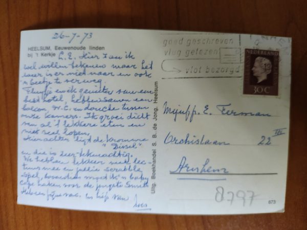 Ansichtkaart Heelsum Eeuwenoude Linden - Image 2