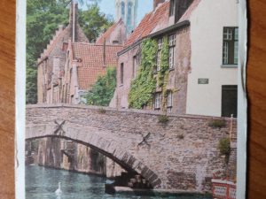 Postcard Bridge IFA Land Belgium