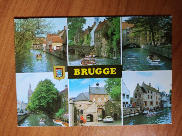 Postcard Brugge 6 pictures