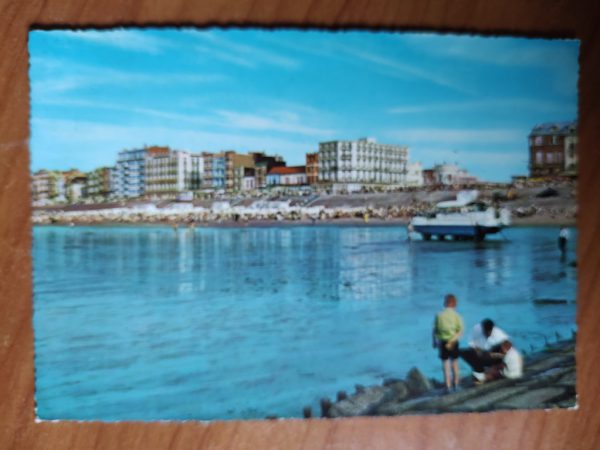Postcard Knokke Zoute Beach