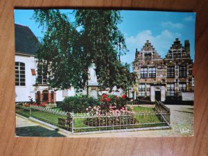Postcard Kortrijk Begijnhof