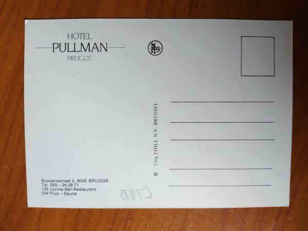 Postcard Brugge Hotel Pullman - Image 2