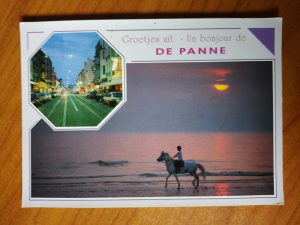 Postcard De Panne Groetjes