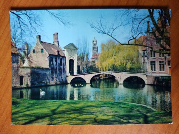 Postcard Bruggge Begijnhof