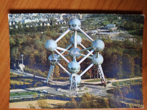 Postcard Brussels Atomium