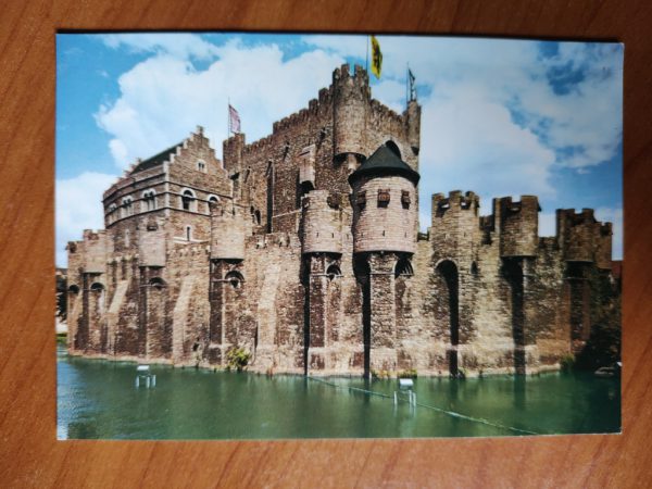 Postcard Gent Castle