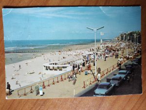 Postcard Knokke Zoute Beach