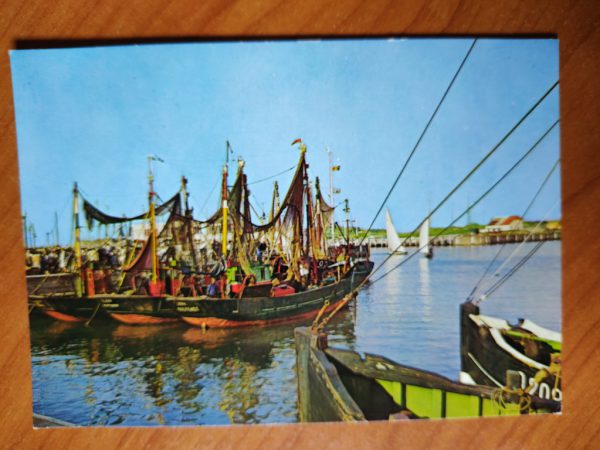 Postcard Oostende Boats