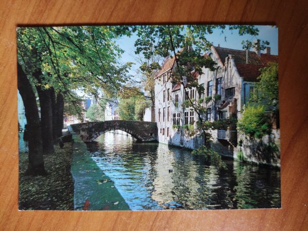 Postcard Brugge Groen Rei
