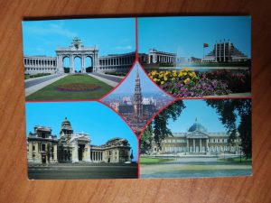 Postcard Brussels 5 images