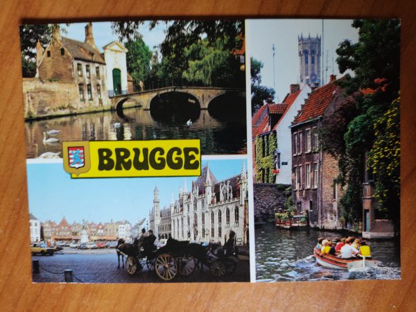 Postcard Brugge 3 images