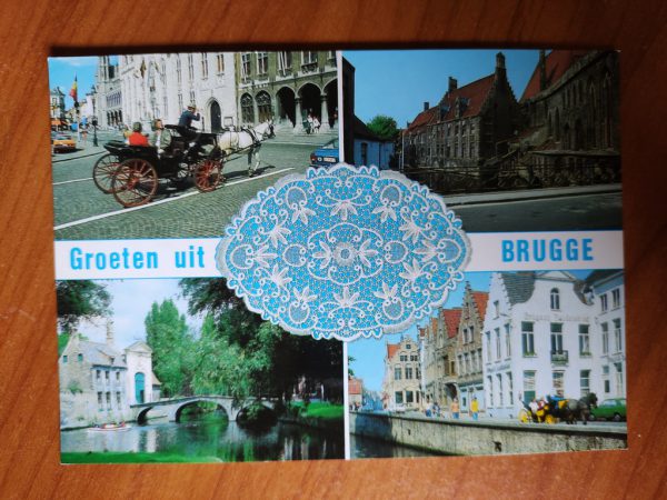 Postcard Brugge 4 images