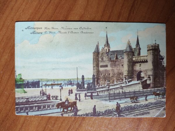 Postcard Antwerp Het Steen