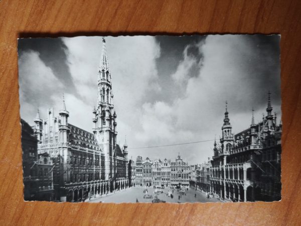 Postcard Brussels Grote Markt