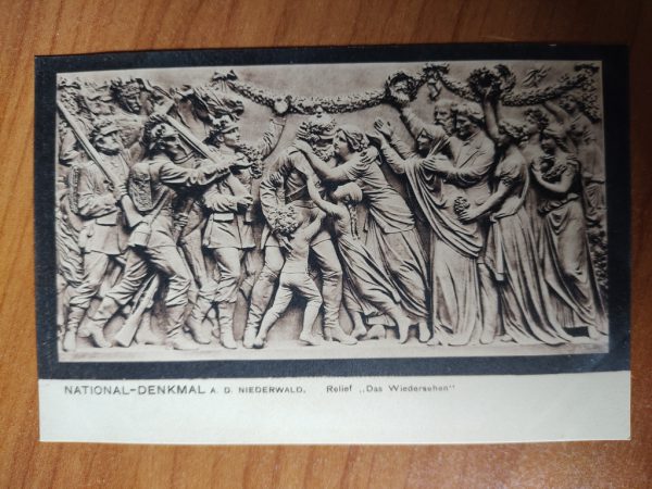Postcard National Denkmal Niederwald