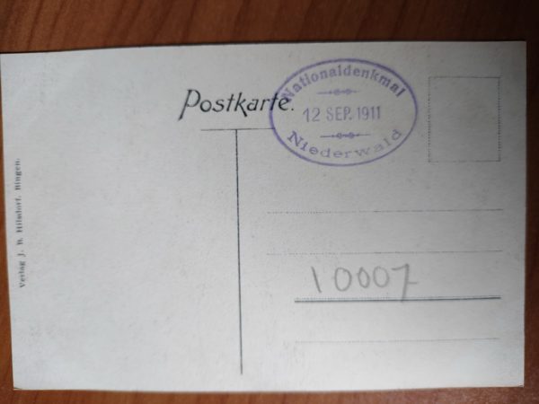 Postcard National Denkmal Niederwald - Image 2