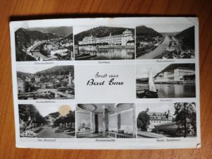 Postcard Bad Ems