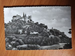 Postcard Bad Bentheim Schloss Castle