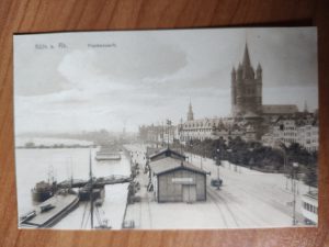 Postcard Koln Frankenwerft