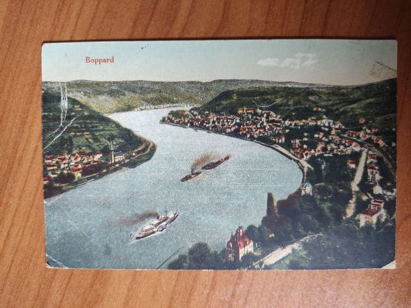 Postcard Boppard Rhein