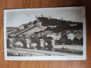 Postcard Wurzberg Festung