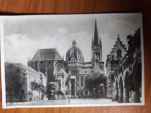 Postcard Bad Aachen Dom