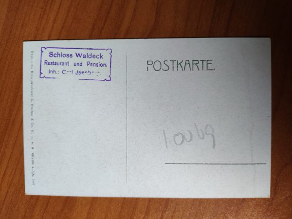 Postcard Waldeck Castle - Image 2