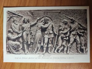 Postcard Niederwald Der Abschied