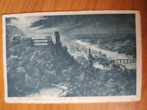 Postcard Heidelberg Schloss