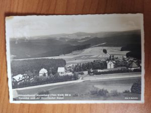 Postcard Masserberg Meuselbacher Kuppe
