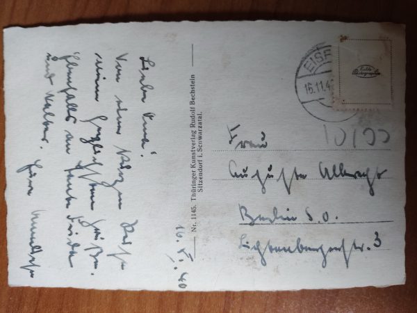 Postcard Masserberg Meuselbacher Kuppe - Image 2