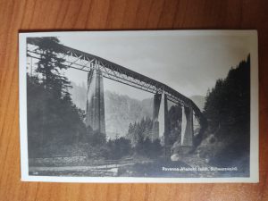 Postcard Scharzwald Ravenna Viadukt