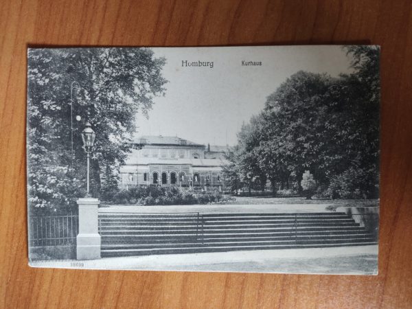 Postcard Hamburg Kurhaus