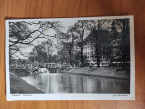 Postcard Dusseldorf Konigsallee