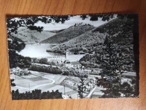 Postcard Edersee Sperrmauer