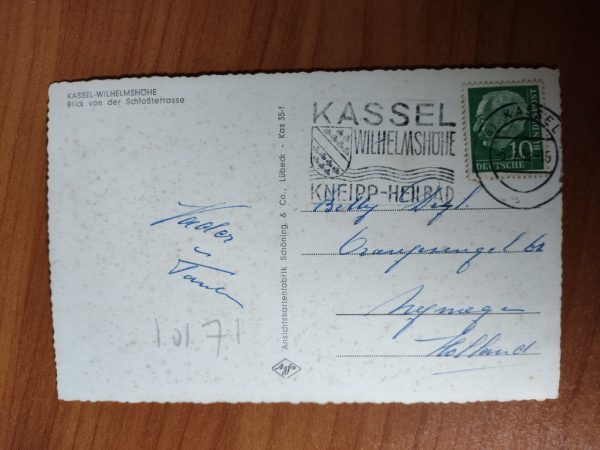 Postcard Kassel Wilhelmshohe - Image 2