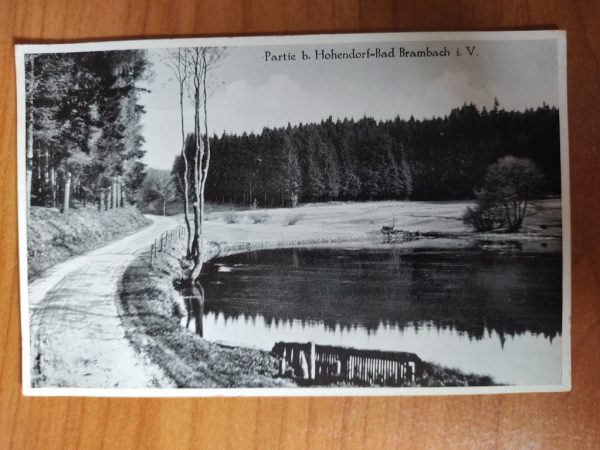 Postcard Hohendorf Bad Brambach