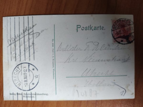 Postcard Wiesbaden Total  vom Neroberg - Image 2