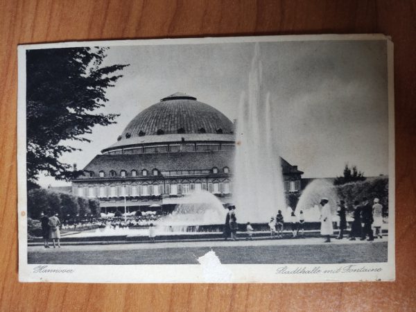 Postcard Hannover Stadthalle