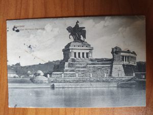Postcard Koblenz Kaiser Wilhelm Denkmal